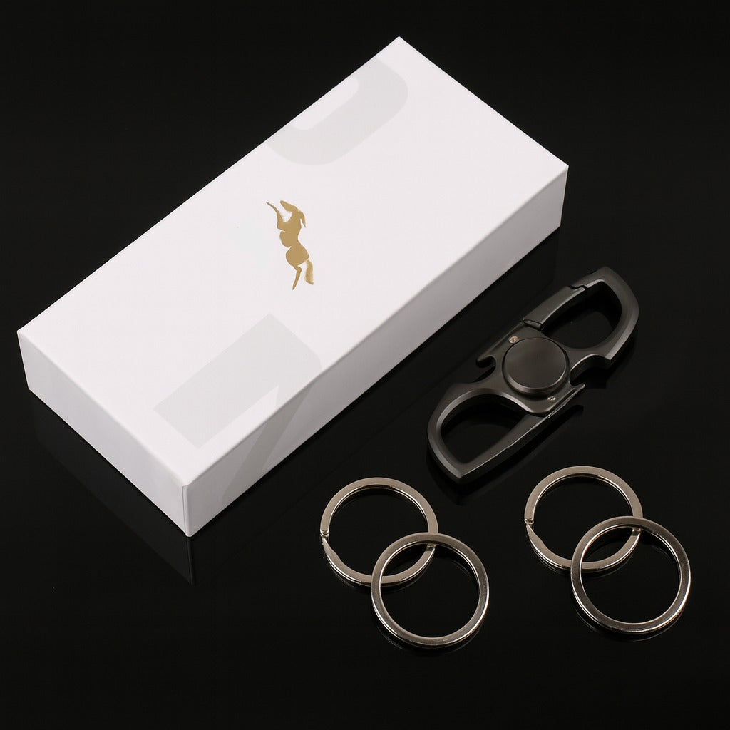 ZenSpin™ – Fidget Spinner Keychain & Bottle Opener | Stress & Anxiety Relief Tool