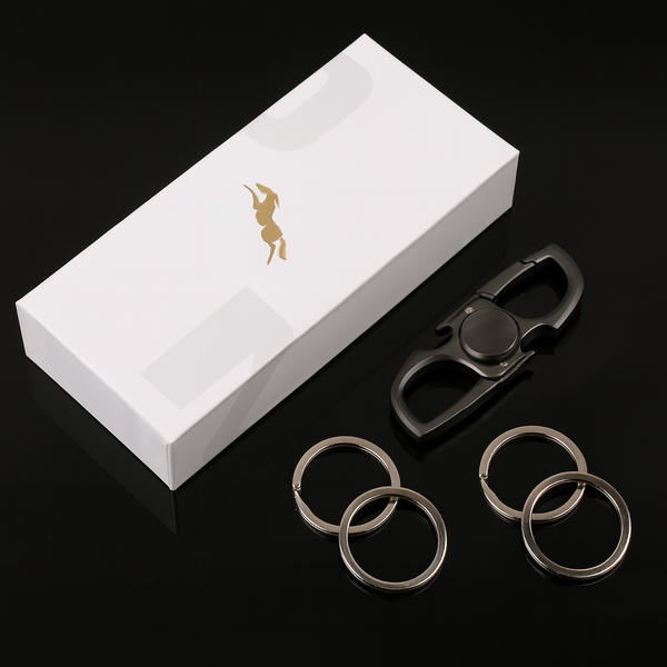 ZenSpin™ – Fidget Spinner Keychain & Bottle Opener | Stress & Anxiety Relief Tool