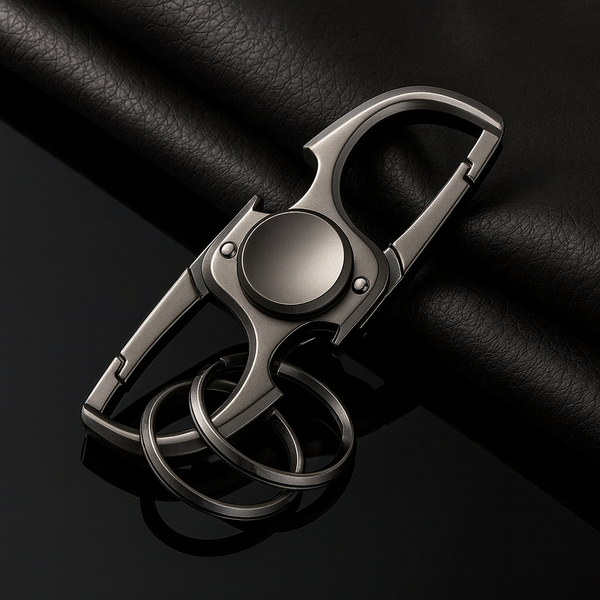 ZenSpin™ – Fidget Spinner Keychain & Bottle Opener | Stress & Anxiety Relief Tool