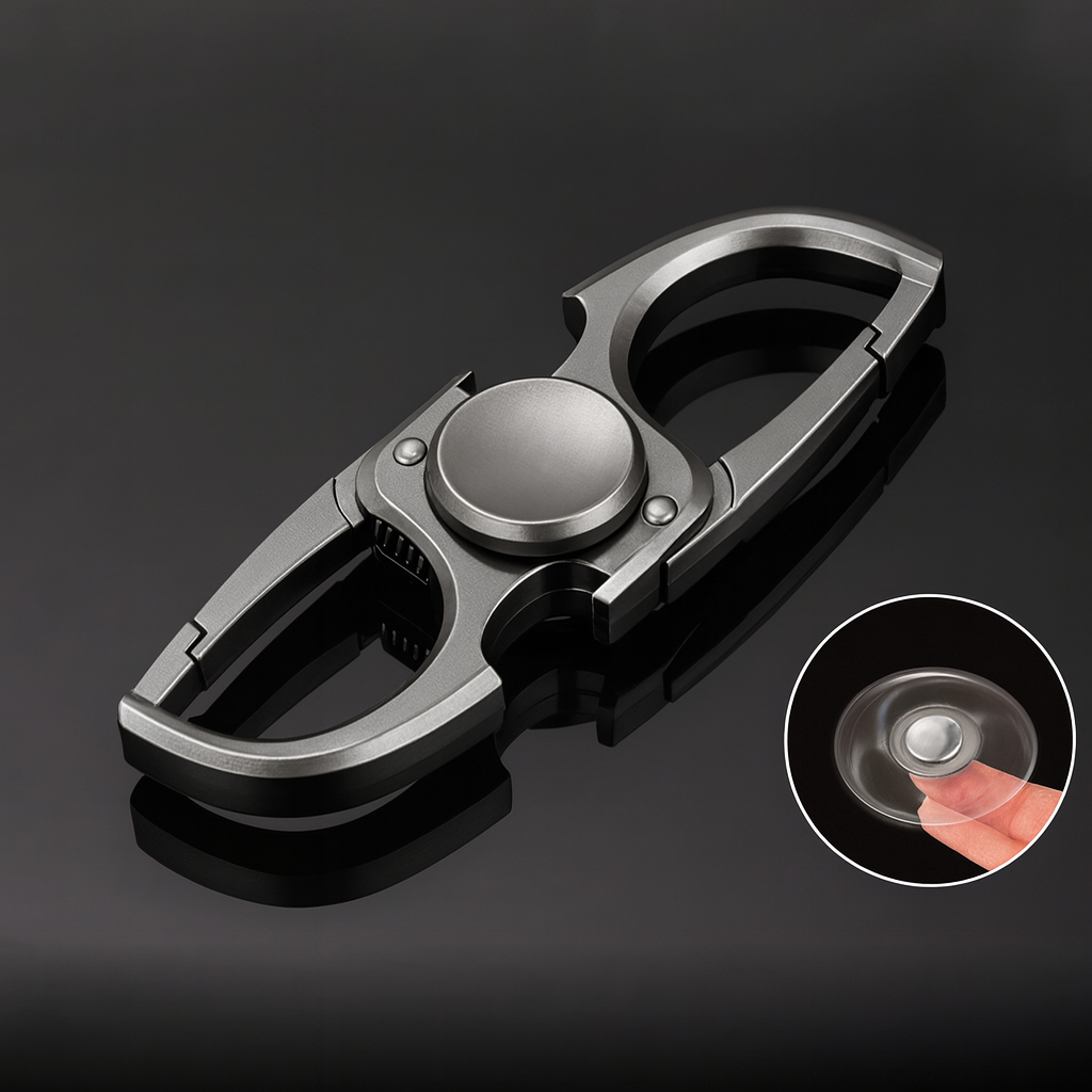 ZenSpin™ – Fidget Spinner Keychain & Bottle Opener | Stress & Anxiety Relief Tool